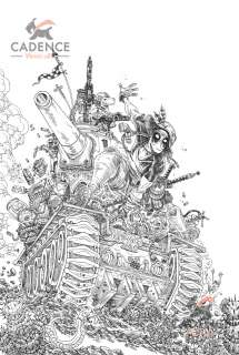 James Stokoe - Deadpool: Black, White & Blood (Marvel Comics) issue #01 (Cover)