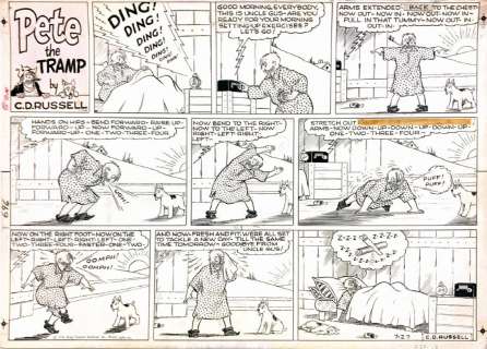 C. D. Russell Pete the Tramp | Little Nemo