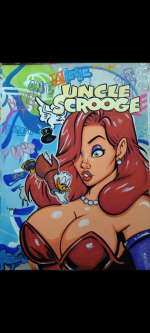 Di Matteo, Leonardo | Leonardo Di Matteo - Dessin Original - Hommage Pop Art "Uncle Scrooge" - Format: 50 x 70 cm. (2021) | Catawiki