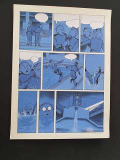 Durieux, Christian | Durieux, Christian (Une aventure de Spirou et Fantasio par...) - Planche originale (p.38) - Pacific Palace - (2020) | Catawiki