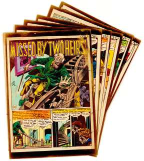 Jack Davis | Davis - "MISSED BY TWO HEIRS!", CRIME SuspenStories
 #10 (April-May 1952) NO RESERVE! | Russ Cochran