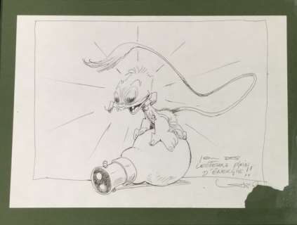 Loisel, Régis | La quête de l’oiseau du temps - Dessin original pour EDF - Le Fourreux - Page volante | Catawiki