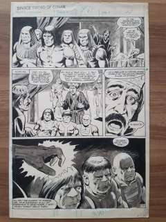 John Buscema / Ernie Chan | Savage Sword of Conan 95 - Page 29 - Pencils John BUSCEMA Inks Ernie CHAN 1983 !! | Catawiki