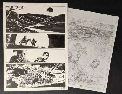 Giuseppe Matteoni | Dragonero #1 - G. Matteoni - tavola originale "Il Sangue del Drago" - Page volante - Exemplaire unique - (2013) | Catawiki