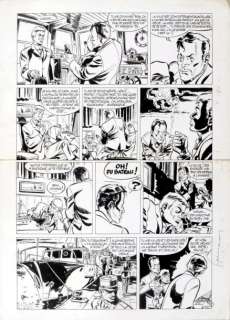 Hermann, Huppen | BERNARD PRINCE. L’évasion du Cormoran. Encre de Chine pour | Coutau Bégarie