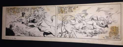 Barry, Dan | Barry, Dan - Original strip - Tarzan - (1948) | Catawiki