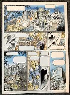 Christophe Carmona - Christophe Carmona - Originele pagina in kleur - Haut-Koenigsbourg - (2000)