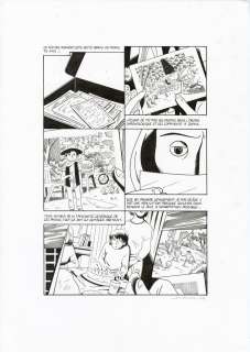 Lucas Harari | Le cas David Zimmerman – planche originale publiée en page 190 | Galerie Barbier