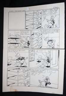 Daniel Branca - Donald Duck & Co #1 One Pager - La - Donald Duck in ‘Good-Night Story‘ - Norwegian Comic - 1983