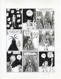 Frantz Duchazeau - La nuit de l’Inca Tome 1 – Planche originale 42