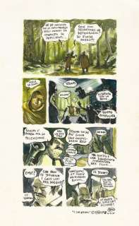 Gipi (Gian Alfonso Pacinotti) | GiPi - tavola originale autoconclusiva per Boxer "I due Attori" - Page volante - Exemplaire unique - (1998) | Catawiki