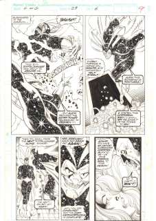 J.J. Birch, Steve Montano - guardians of the galaxy #29 p. 9 - starhawk vs. His evil doppleganger - 1992