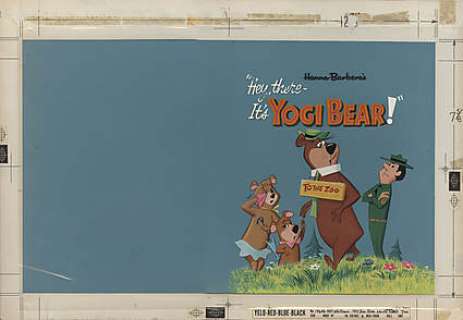 YOGI BEAR BOOK Cover | ComicConnect