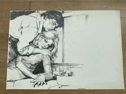 Gonzã¡Lez, José | GonzÃ¡lez, José - Original drawing - Pareja lÃ¡piz 50A - (1979) | Catawiki