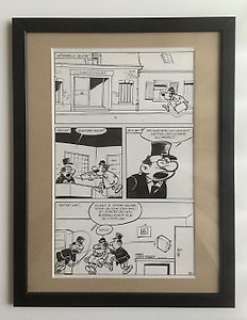 Francis Bertrand | Francis Bertrand - Originele pagina - Lahuri - "Lahuri fait sa B.A." - (1971) | Catawiki