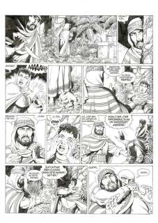 Mitton, Jean-Yves | Mitton, Jean-Yves - Originele pagina - Ben Hur 3 - Sjeik Ilderim - (2010) | Catawiki