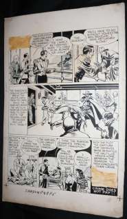 Vernon Greene - Shadow comics #12 p. 28 - la - shadow kills the dagger end page - 1941