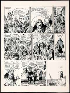 Franz | Franz - Originele pagina - Compagnons de Fortune T.1 - Juste une île - (2001) | Catawiki