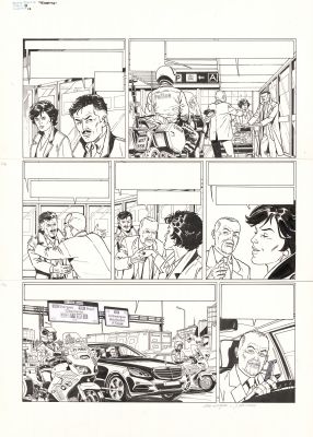 Christian Denayer | Wayne Shelton, 2017 - Vendetta, Tome 13 | Huberty Breyne Gallery
