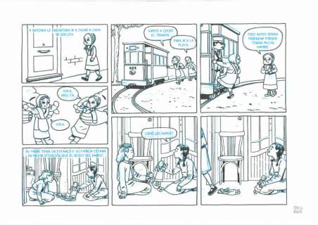 Paco Roca - Dibujo Original de Paco Roca, Regreso al Edén