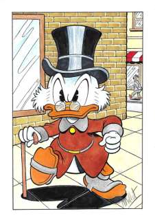 Millet | . Scrooge McDuck - Millet - Original Drawing - EO | Catawiki