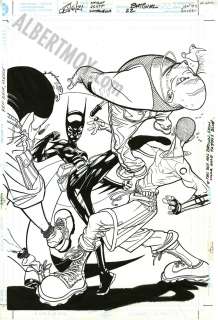Damion Scott | Batgirl Issue 22 Page Cover | Albert Moy