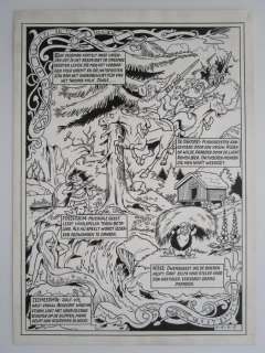 Geerts, Paul - | Geerts, Paul - Originele pagina (p.2) - Suske en Wiske - Het verborgen volk - (1976) | Catawiki