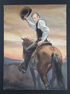 Walter Molino | Tex - W. Molino "L’ Addio di Gary Cooper" - Page volante - (1961) | Catawiki