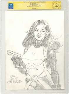 Domino Sketch by Keith Williams CGC SS | mycomicshop.com