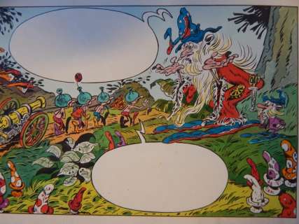 Brugman, Gideon | Brugman, Gideon - Originele pagina in kleur - Zonk en Stronk - De Lotgevallen van Stroemf - (1968) | Catawiki