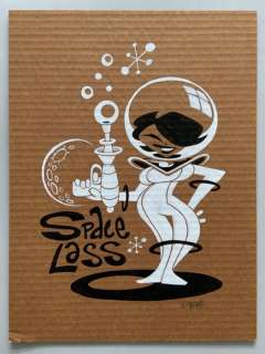 Schwantz | Schwantz - Originele schildering - Space Lass - (2020) | Catawiki