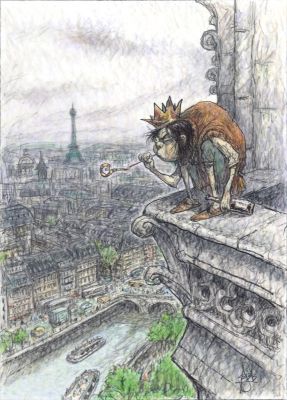 Peter de Sève | The Hunchback of Notre Dame, 2024 | Philippe Labaune Gallery
