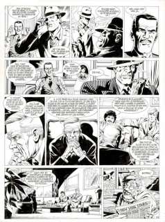 Mitton, Jean-Yves | Mitton, Jean-Yves - Originele pagina - Bloed en Stilte 5 - De zeven pijlers - (1991) | Catawiki