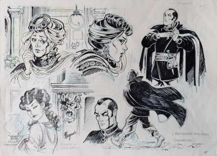 Magnus | Magnus - Studio Originale - Serie "I Briganti" - Page volante | Catawiki