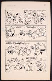 Original Art for Heathcliff (1985 Marvel) Issue 1, Page 24 (Story Page 3) by Warren Kremer and Jacqueline Roettcher | mycomicshop.com
