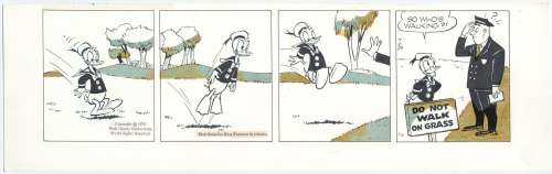Grundeen - Donald Duck, Daily (07/24/1970) NO RESERVE! | Russ Cochran