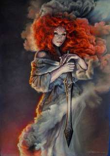 Antonello Venditti | Antonello Venditti original artwork "Morgarel" cm 50x70 - (2015) | Catawiki