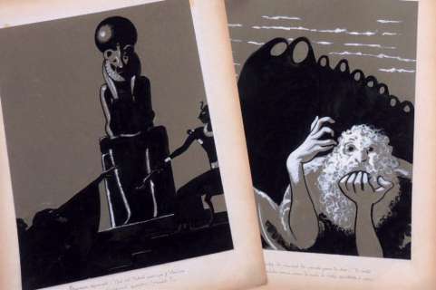 Van Melkebeke Jacques (1904-1983) | VAN MELKEBEKE Jacques 50 Gouaches originales Ensemble de 50 gouaches&h | Tessier Sarrou