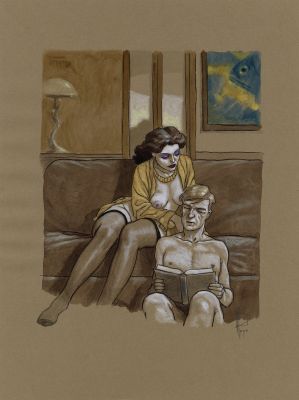 Prado | Le café de l’après-midi… | Galerie Champaka