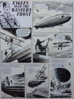 Lacey, Bill | Lacey, Bill - Originele pagina - Eagles over the Western Front - (1964) | Catawiki