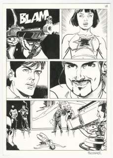 Bruno Brindisi | Dylan Dog, Almanacco della Paura - Bruno Brindisi - tavola originale "L’Eliminazione" - Page volante - Exemplaire unique - (2012) | Catawiki