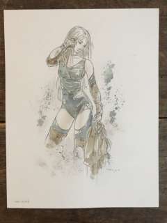 Royo, Luã­s | Luis Royo - Original color drawing - SB-554 - Size: 23 x 27 cm. | Catawiki
