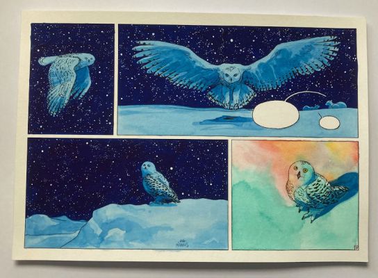 Ana Miralles | Dibujo Original Ana Miralles, Wáluk | Yojimbo Cómics