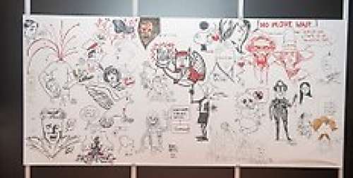 Olivares, Javier / DurÃ¡n, Cristina / Roca, Paco / Magius / 23 artistas - Olivares, Javier / DurÃ¡n, Cristina / Roca, Paco / Magius / 23 artistas - Mural solidario - VIÃ‘ETAS POR PAZ - (2022)