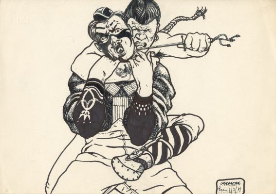 Tanino Liberatore | Illustration originale inédite 26 – 1979 | Galerie Barbier