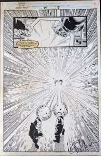 Angel Medina / Bob Almond - Warlock and the Infinity Watch #10 p.7 1992