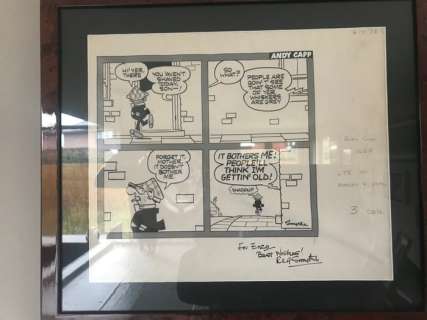 Reg Smythe | Andy Capp - 5 Art Strips - (47) | Catawiki