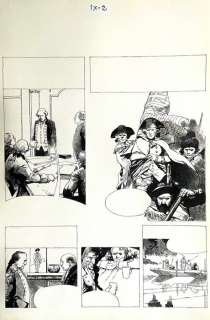 Dino Battaglia | Dino Battaglia - Tavola originale - Page volante - Exemplaire unique | Catawiki