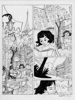 Arianna Calabretta | GRAPHIC NOVEL - TAVOLA ORIGINALE ARIANNA CALABRETTA - cm 24x33 | Catawiki