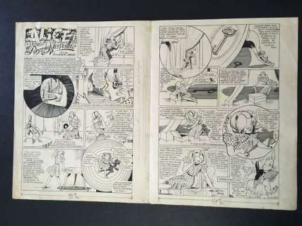 Gire, Eugène | Gire, Eugène - Double planche originale - Alice au pays des merveilles - (1946/1947) | Catawiki